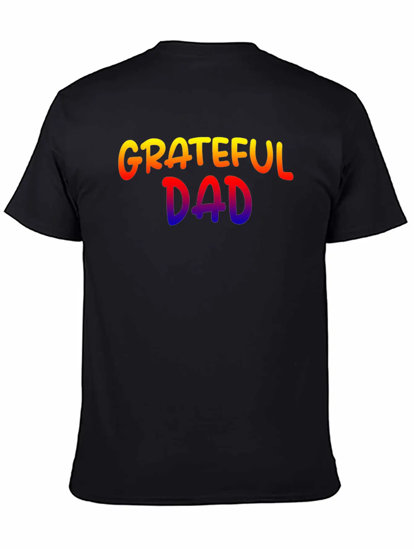 Grateful Dad Timeless Short Sleeve Tee – Comfy And Minimalist Design