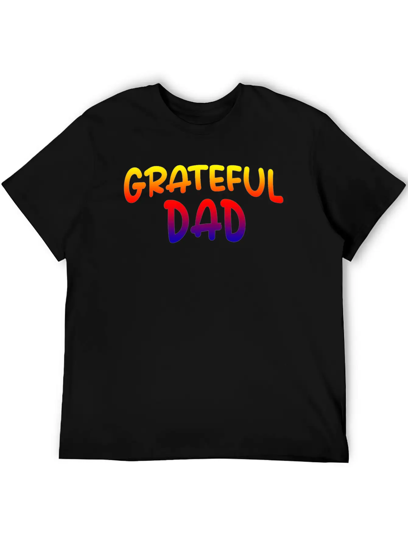 Grateful Dad Timeless Short Sleeve Tee – Comfy And Minimalist Design