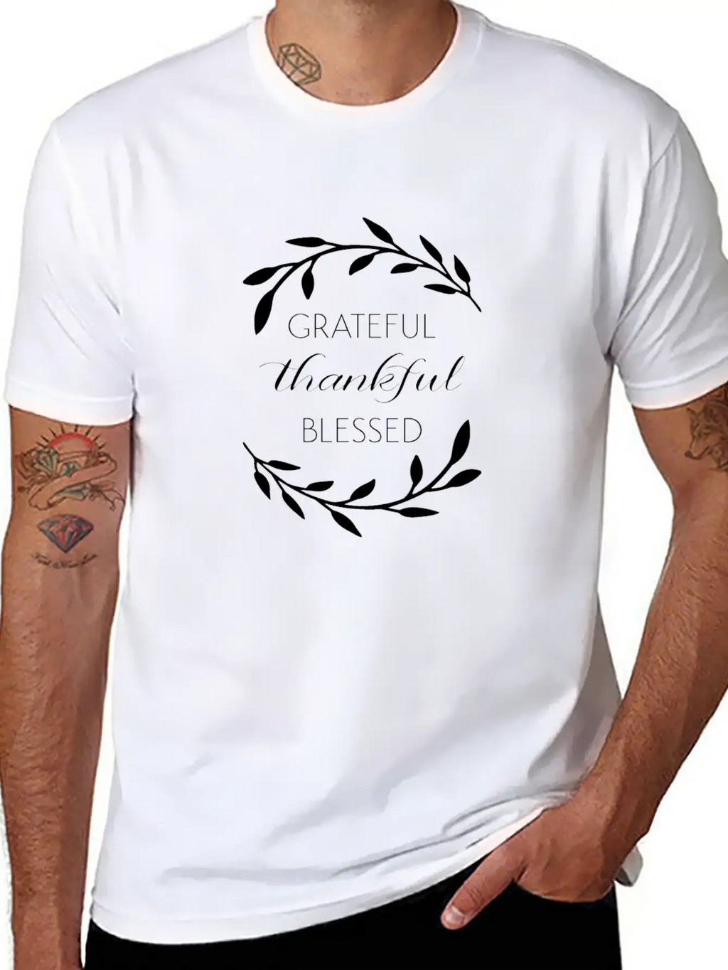 Gratitude Stylish Everyday T-Shirt – Unisex Basic Cotton Tee