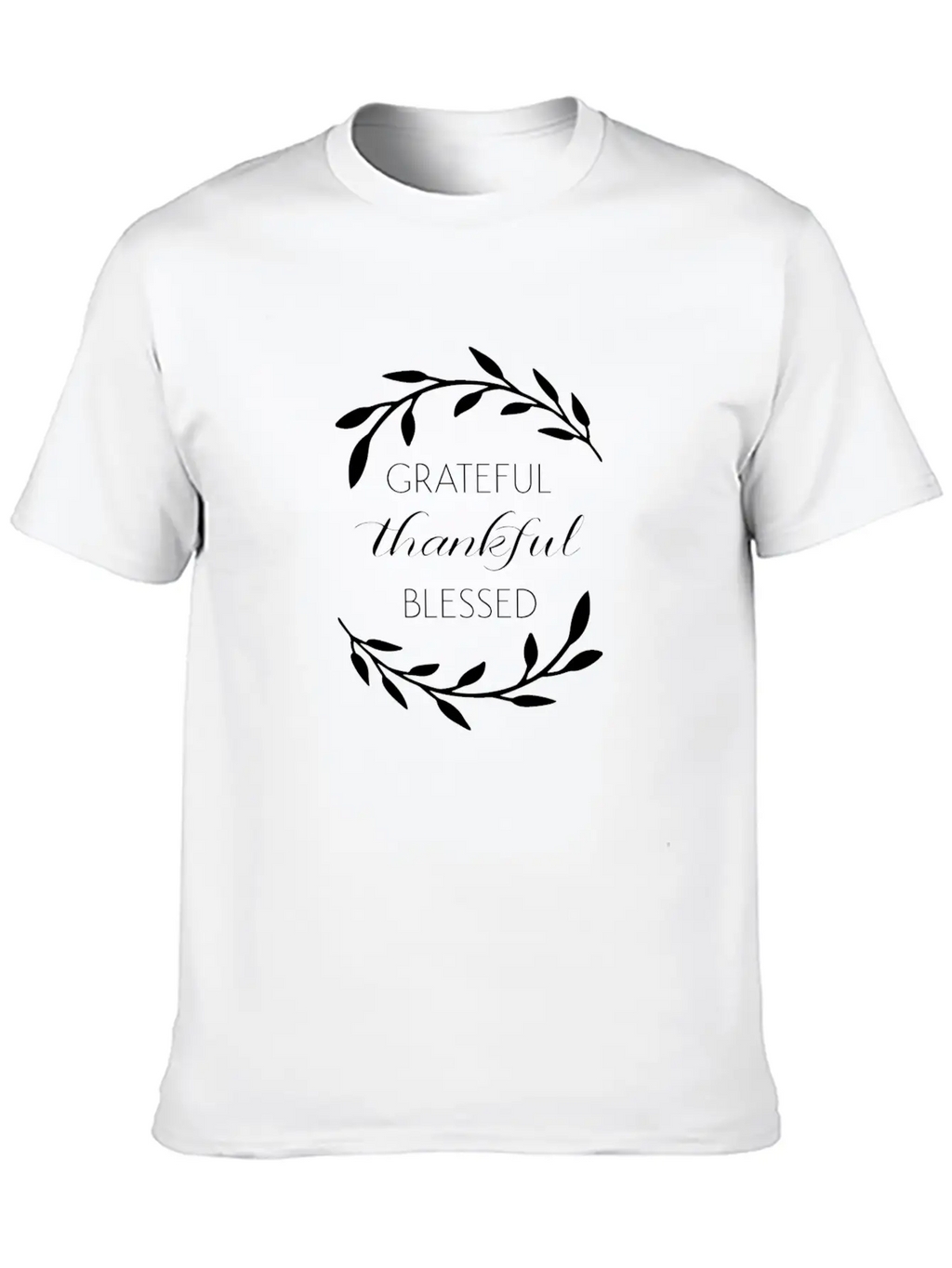 Gratitude Stylish Everyday T-Shirt – Unisex Basic Cotton Tee