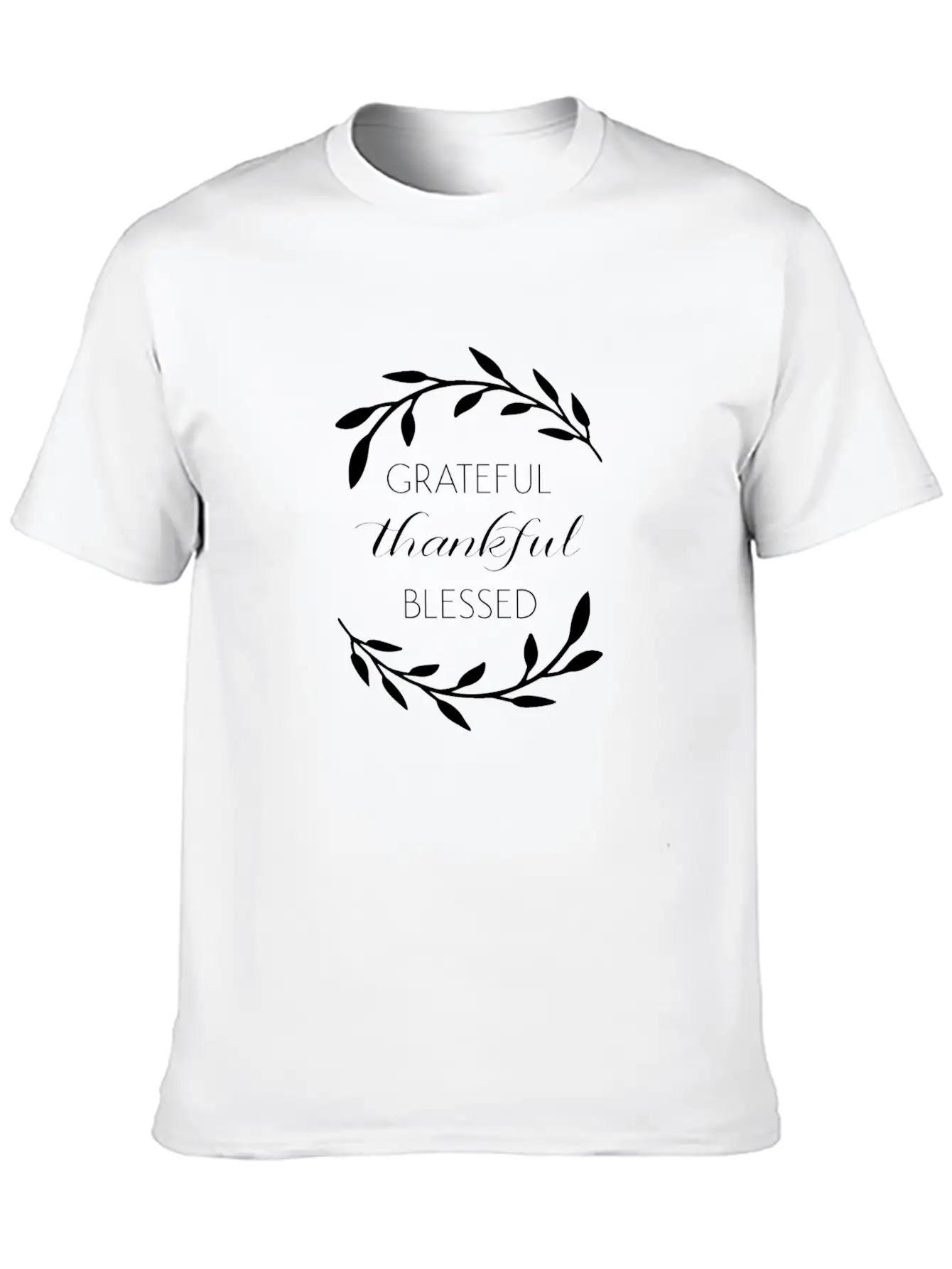 Gratitude Stylish Everyday T-Shirt – Unisex Basic Cotton Tee