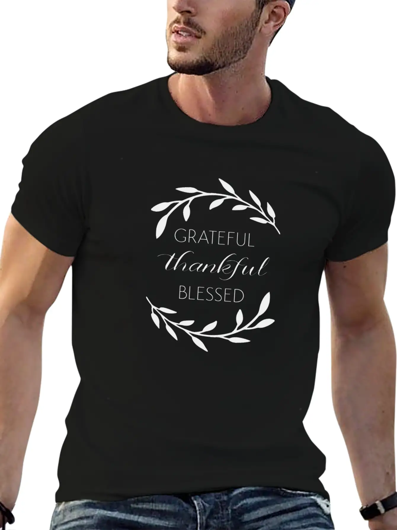 Gratitude Stylish Everyday T-Shirt – Unisex Basic Cotton Tee