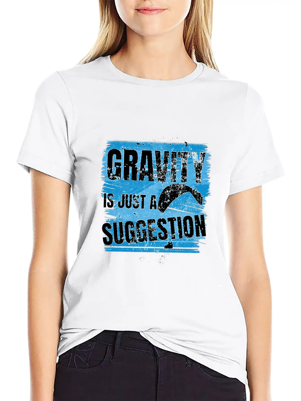 Gravity Is Just A Suggestion Timeless Short Sleeve Tee – Comfy And Minimalist Design