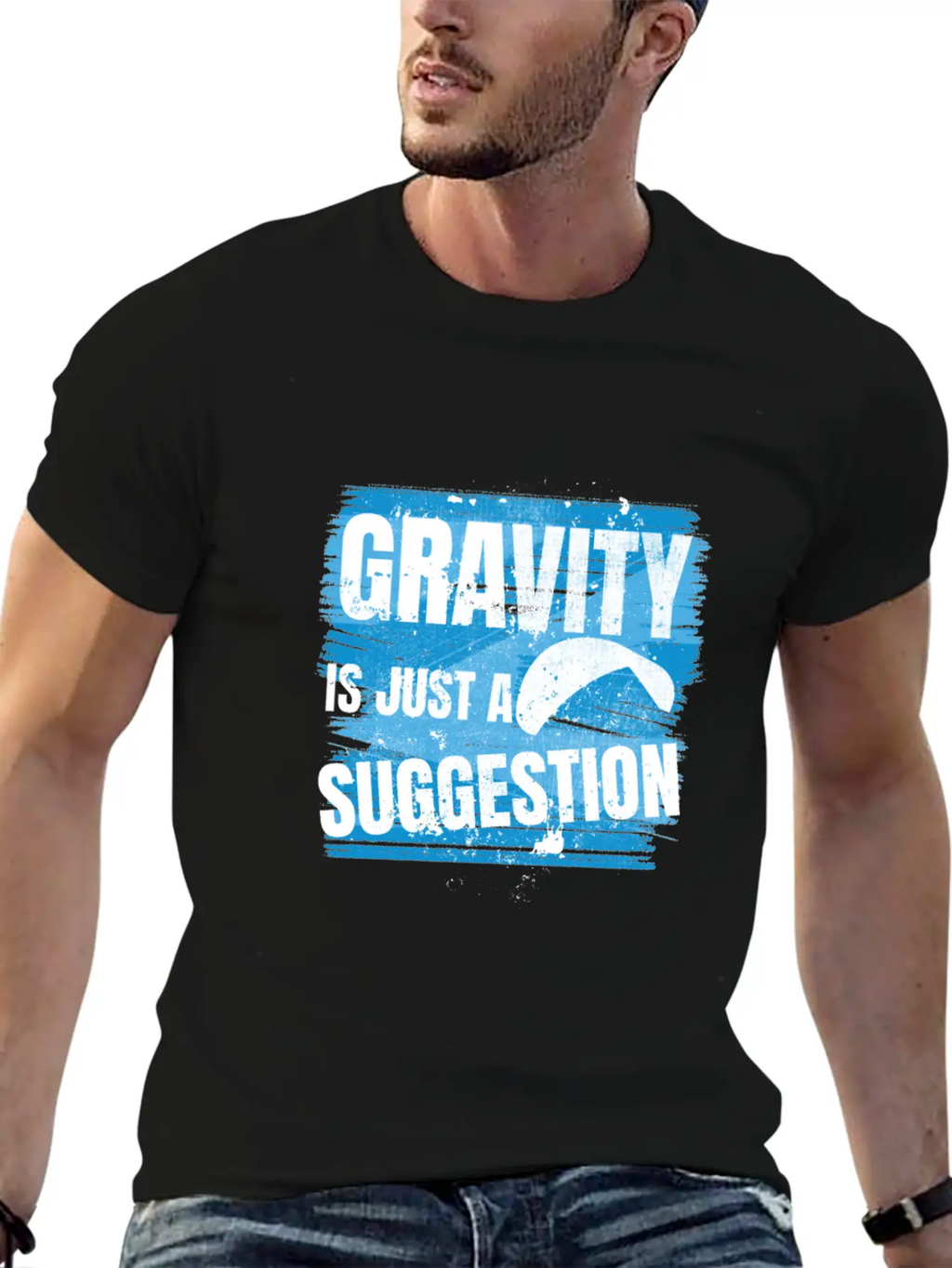 Gravity Is Just A Suggestion Timeless Short Sleeve Tee – Comfy And Minimalist Design