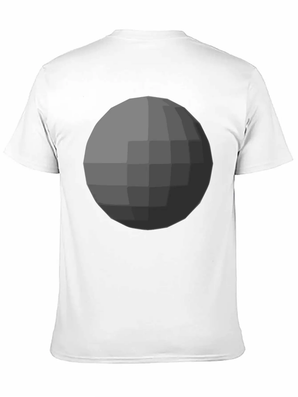 Gray Sphere Disco Ball Relaxed Everyday Tee – Lightweight And Durable Cotton