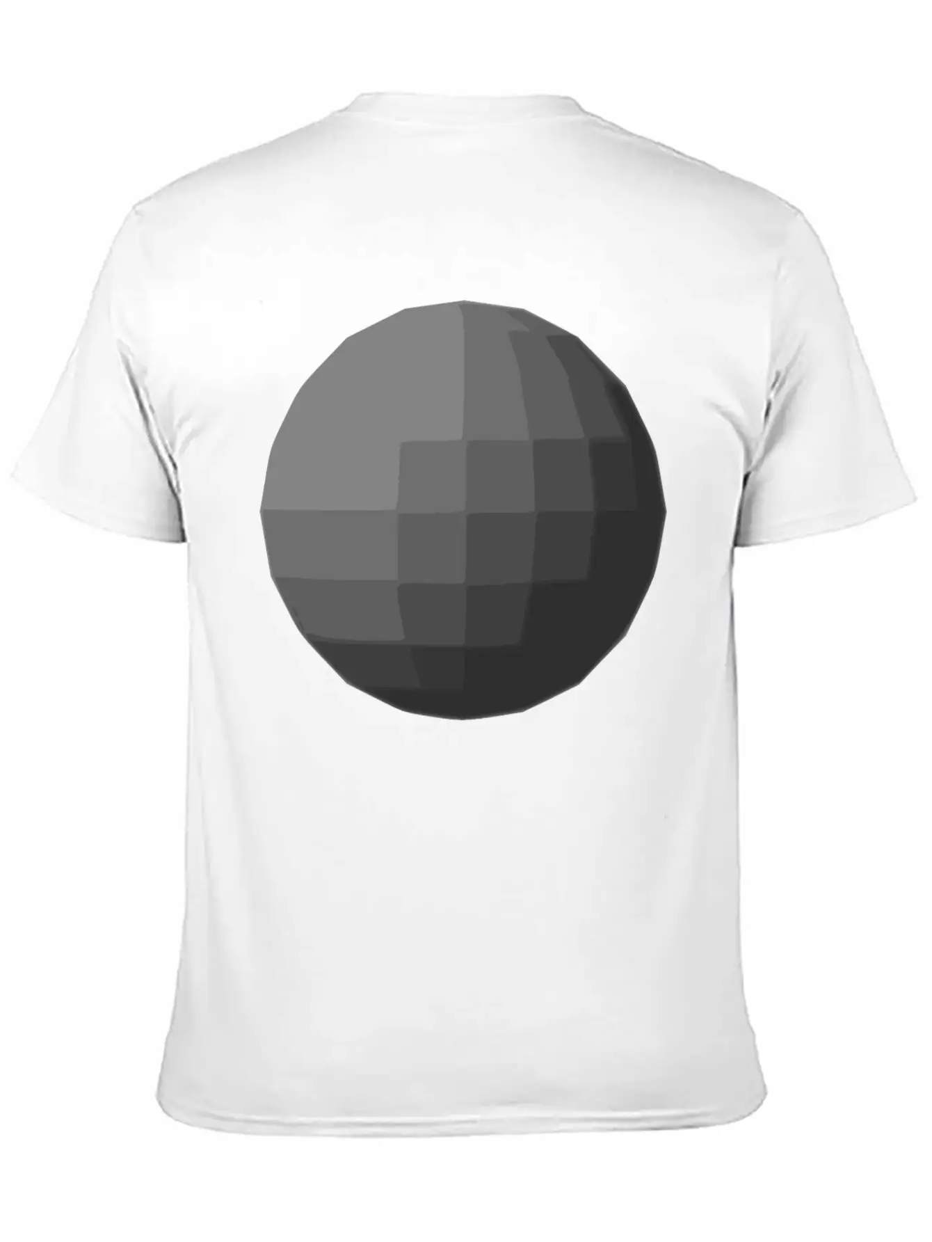 Gray Sphere Disco Ball Relaxed Everyday Tee – Lightweight And Durable Cotton
