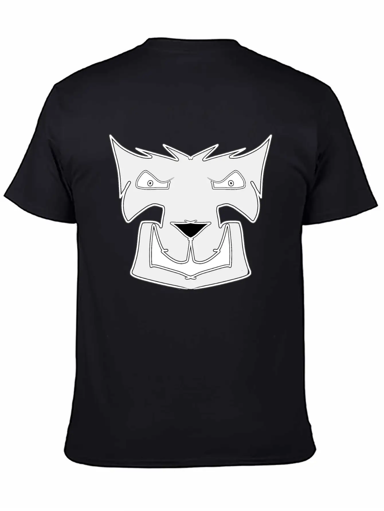 Gray Wolf Modern Fit Casual T-Shirt – Clean And Versatile Design