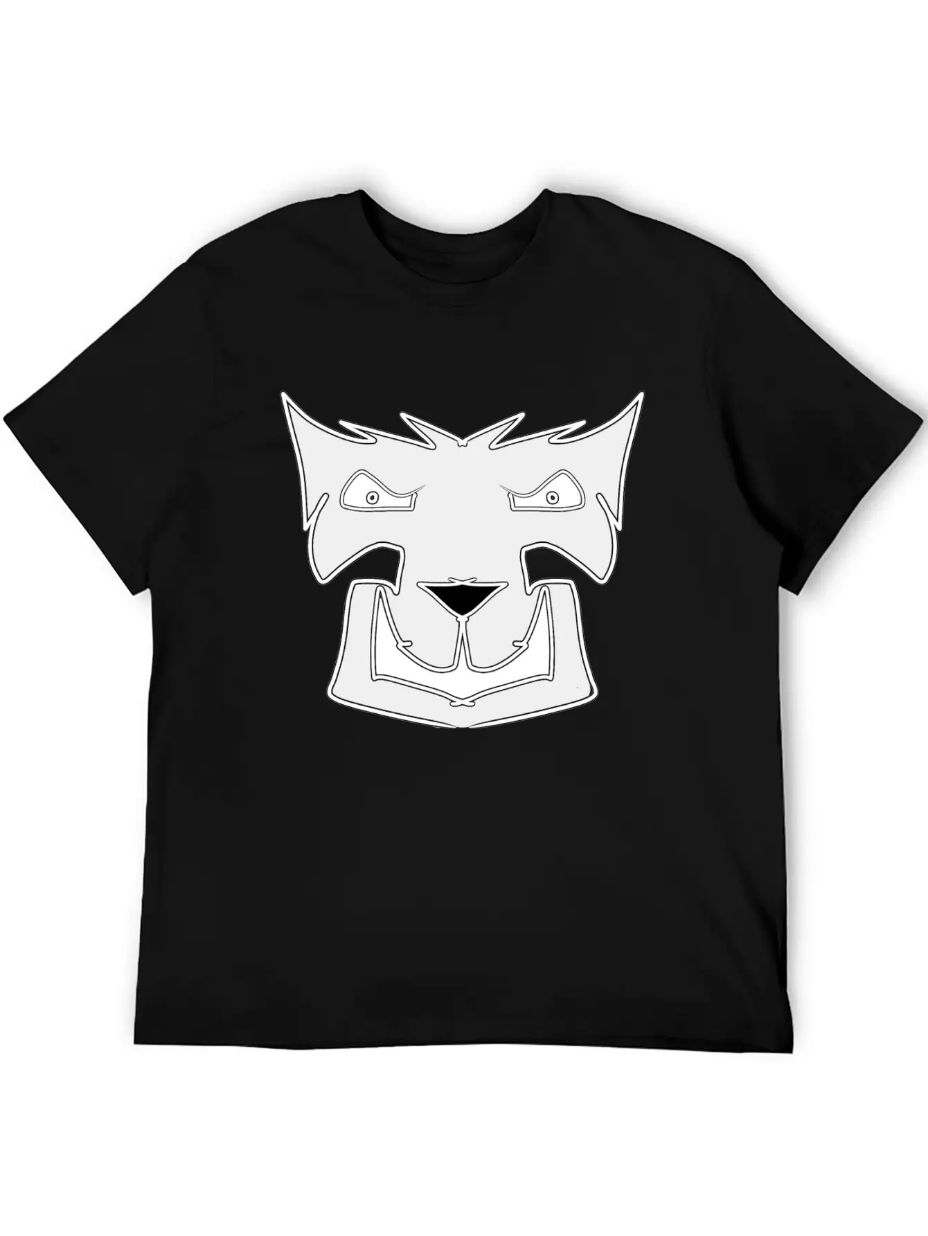 Gray Wolf Modern Fit Casual T-Shirt – Clean And Versatile Design