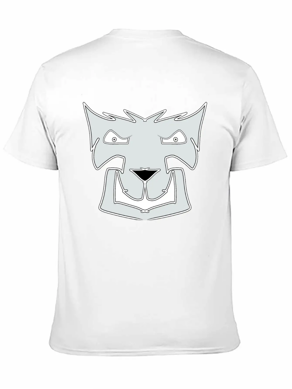 Gray Wolf Modern Fit Casual T-Shirt – Clean And Versatile Design
