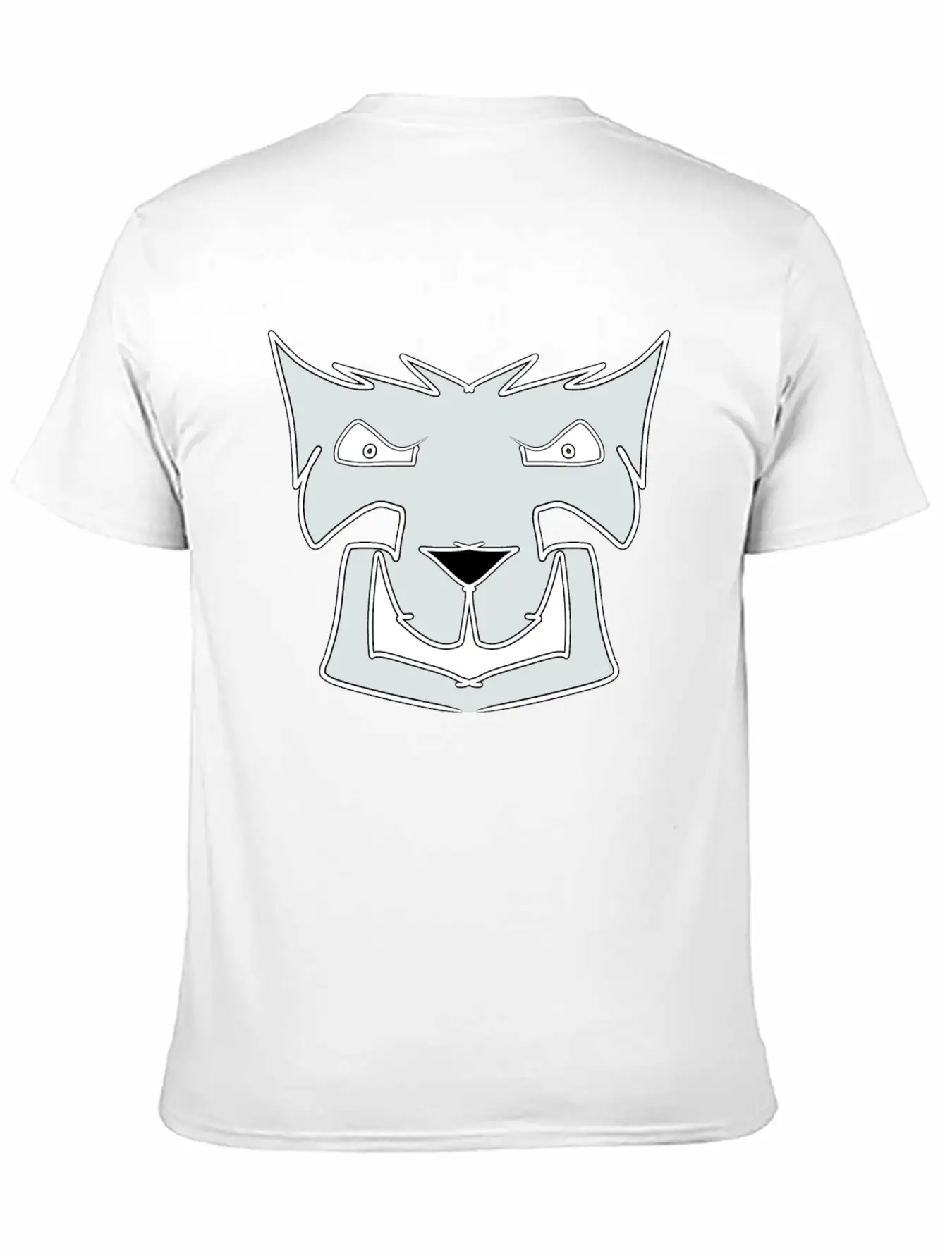 Gray Wolf Modern Fit Casual T-Shirt – Clean And Versatile Design