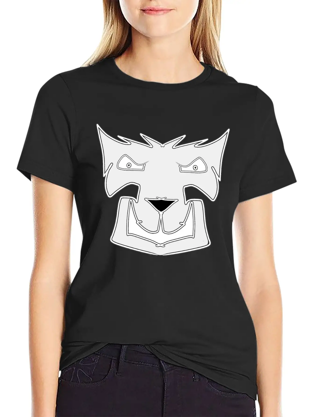 Gray Wolf Modern Fit Casual T-Shirt – Clean And Versatile Design