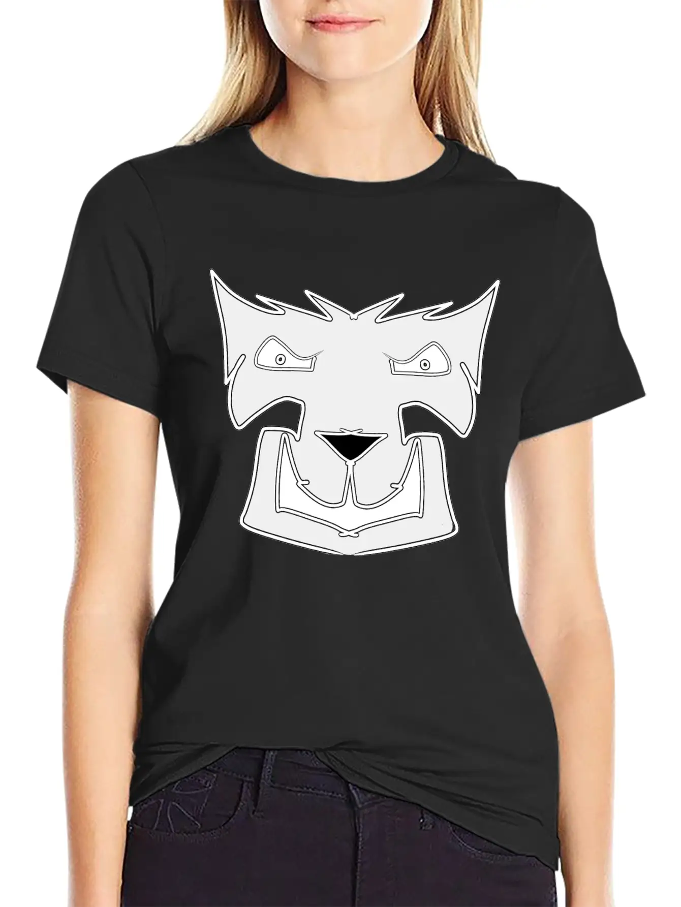 Gray Wolf Modern Fit Casual T-Shirt – Clean And Versatile Design