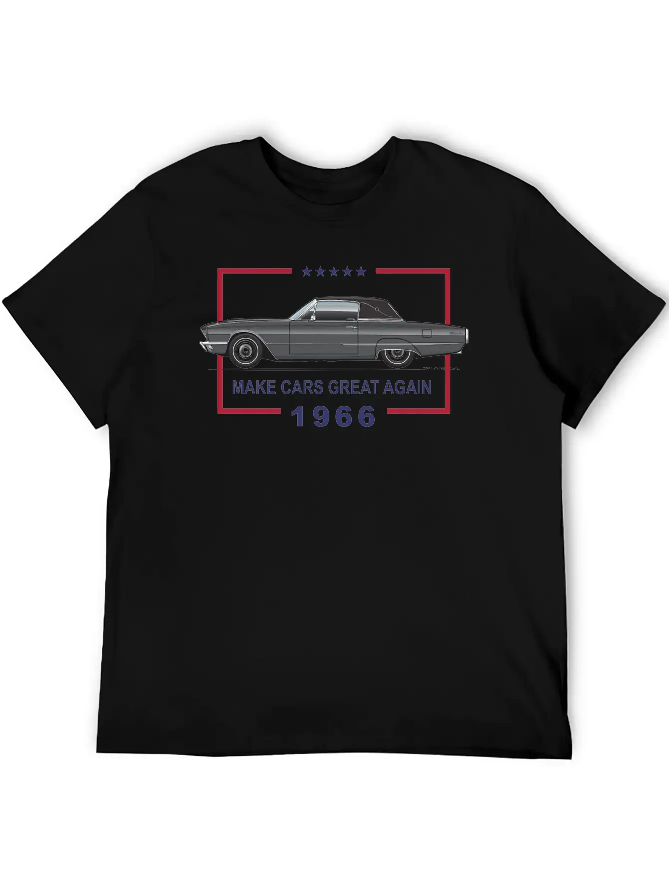 Great Again Charcoal Frost Classic Cotton Tee – Unisex Comfort For Any Season