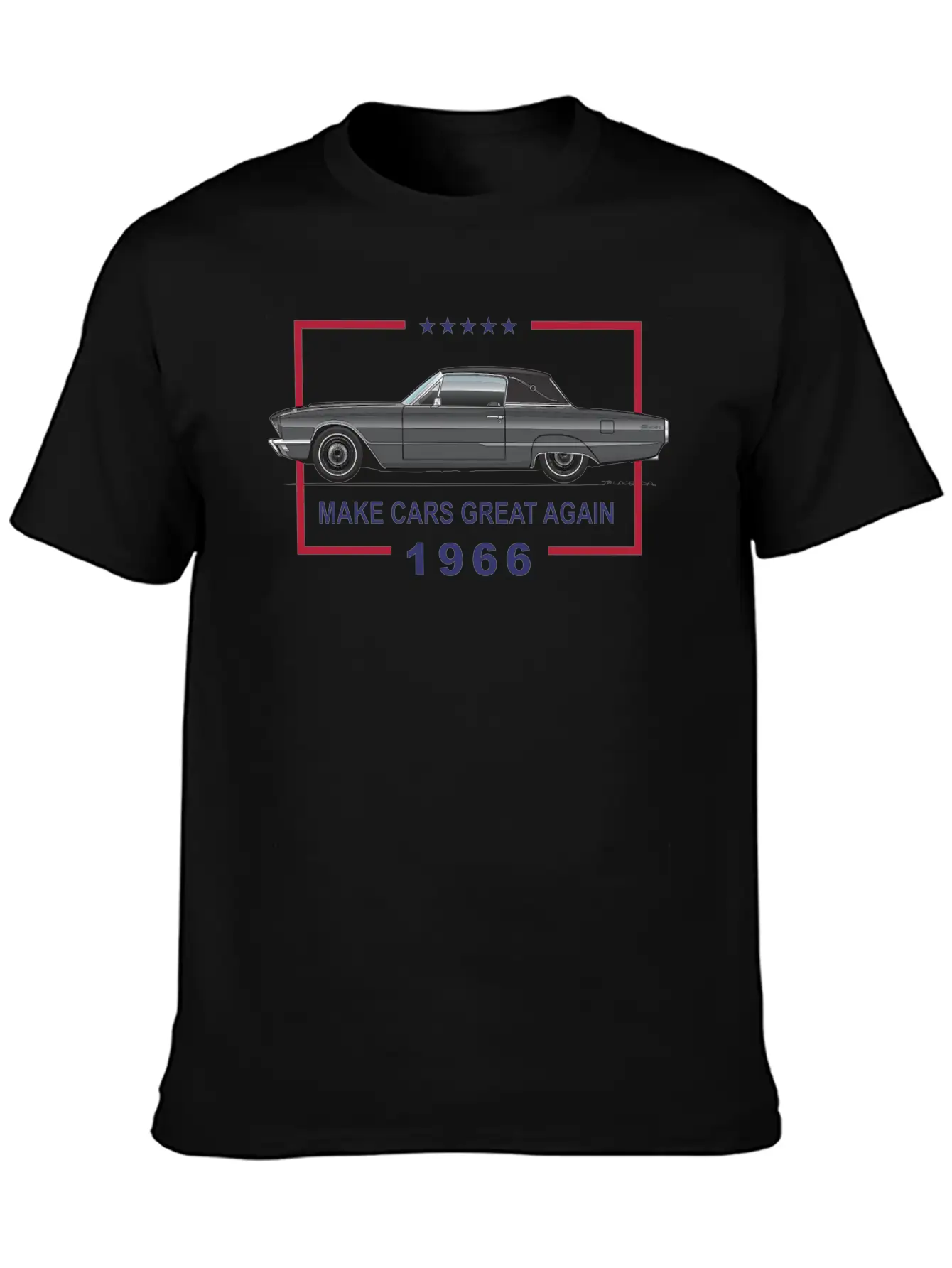 Great Again Charcoal Frost Classic Cotton Tee – Unisex Comfort For Any Season