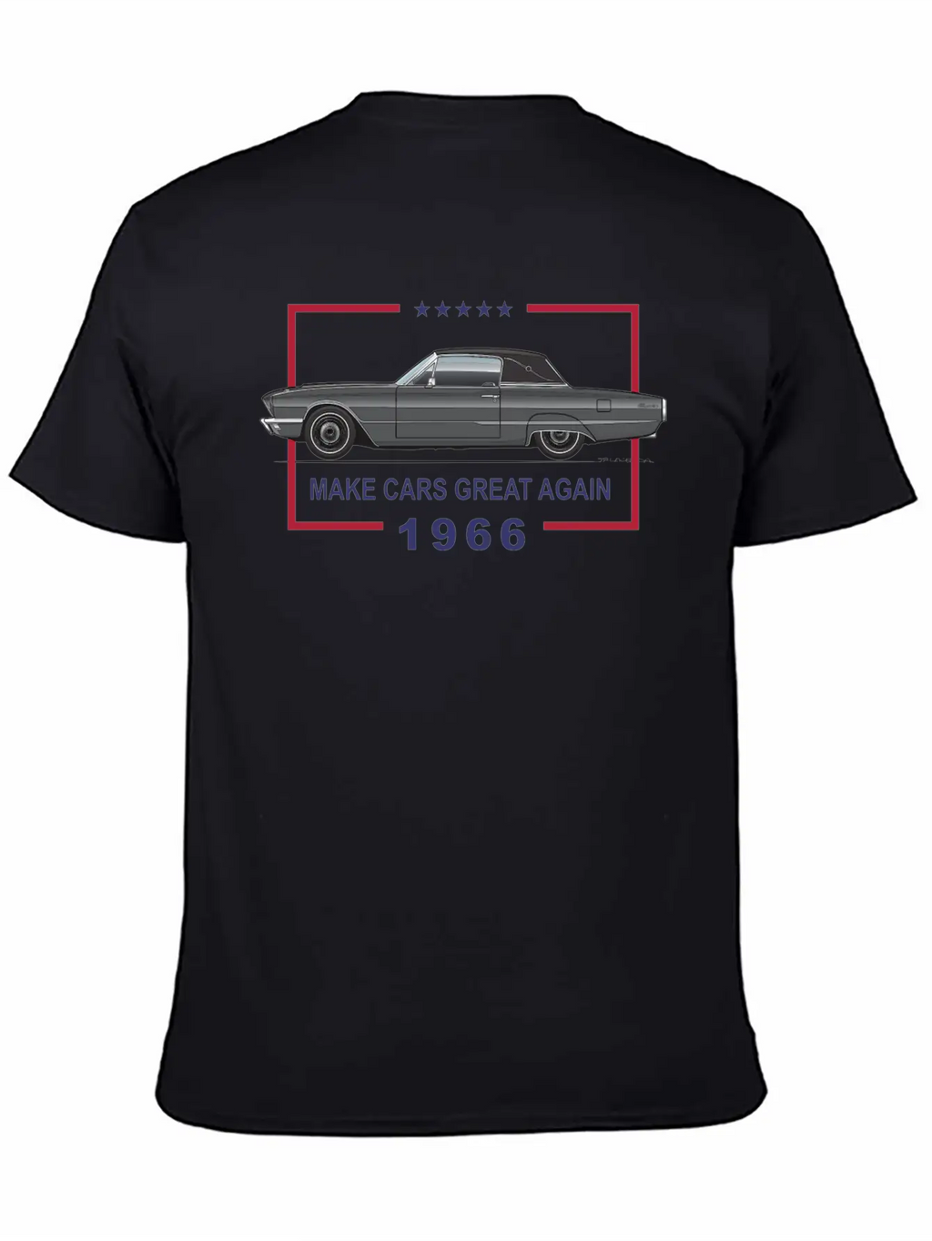 Great Again Charcoal Frost Classic Cotton Tee – Unisex Comfort For Any Season