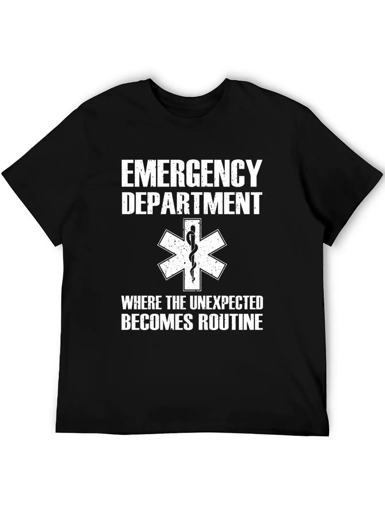Great Emergency Department Saying Breathable Graphic T-Shirt – Perfect For Casual Days