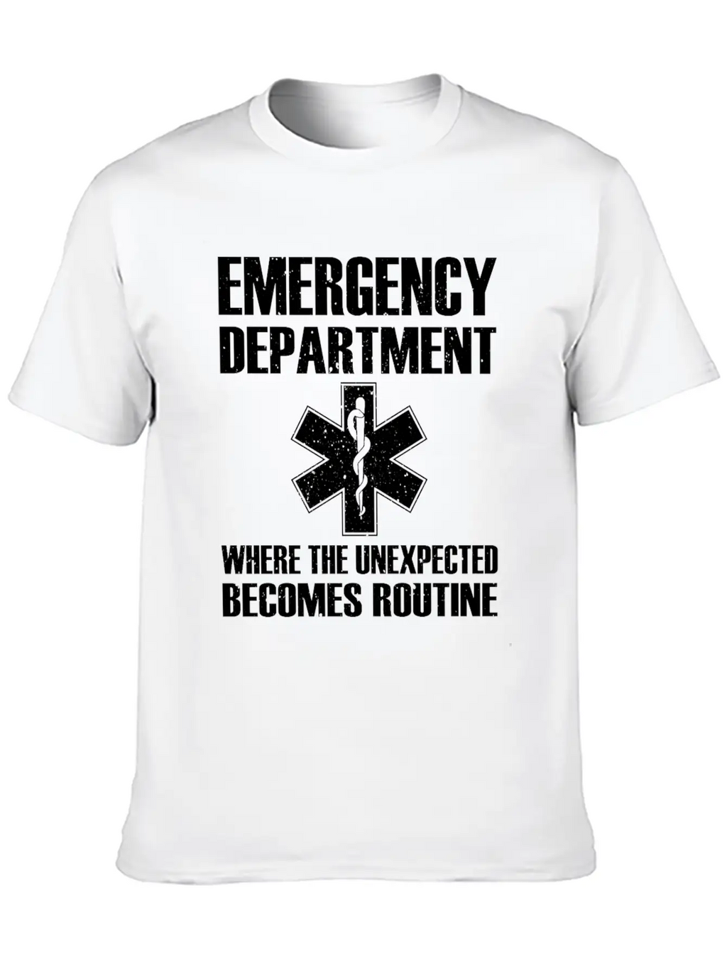 Great Emergency Department Saying Breathable Graphic T-Shirt – Perfect For Casual Days