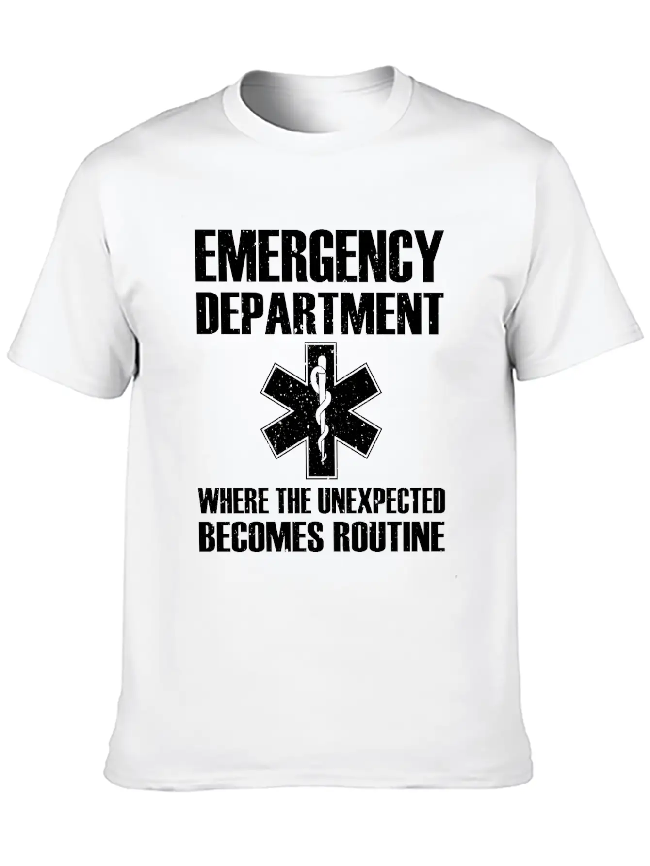 Great Emergency Department Saying Breathable Graphic T-Shirt – Perfect For Casual Days