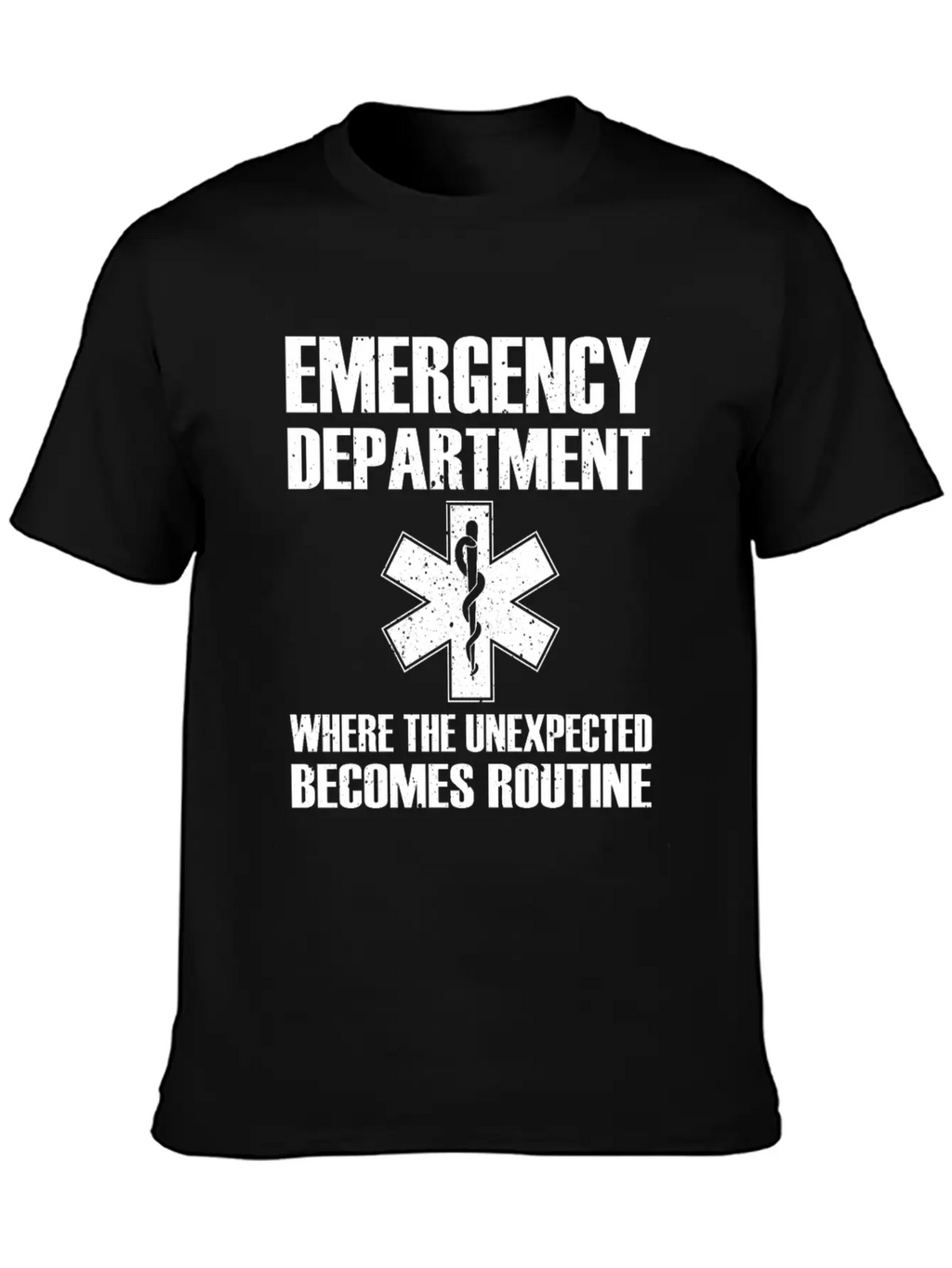 Great Emergency Department Saying Breathable Graphic T-Shirt – Perfect For Casual Days