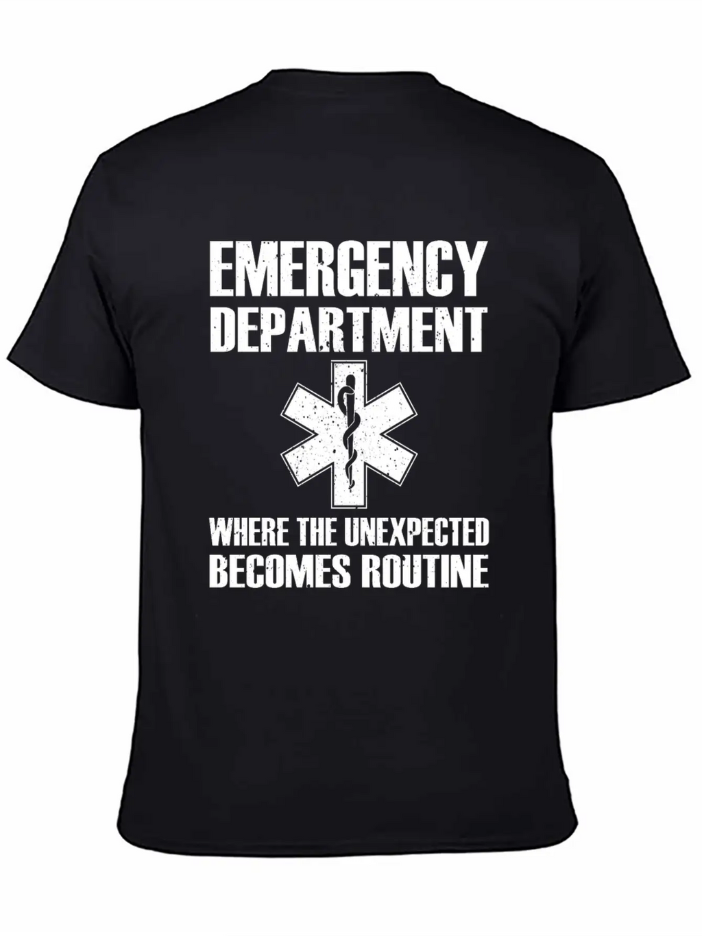 Great Emergency Department Saying Breathable Graphic T-Shirt – Perfect For Casual Days