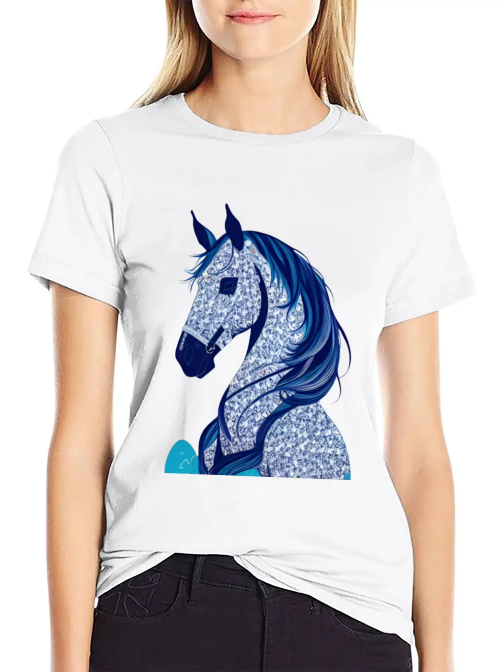 Great Horse Unisex Casual T-Shirt – Clean Design For Daily Comfort