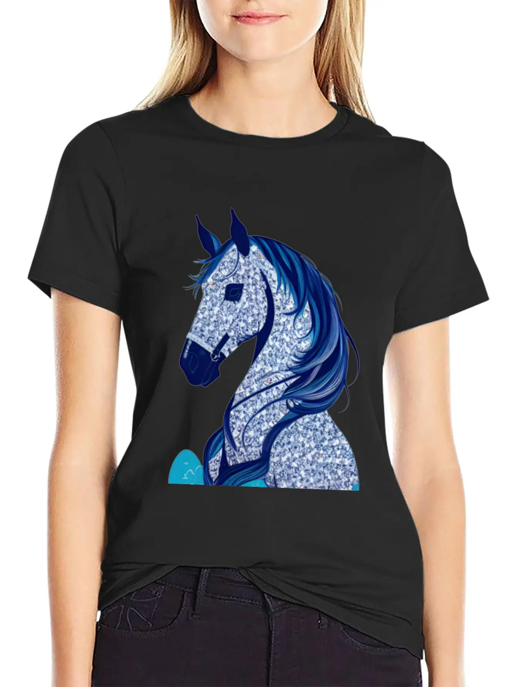 Great Horse Unisex Casual T-Shirt – Clean Design For Daily Comfort