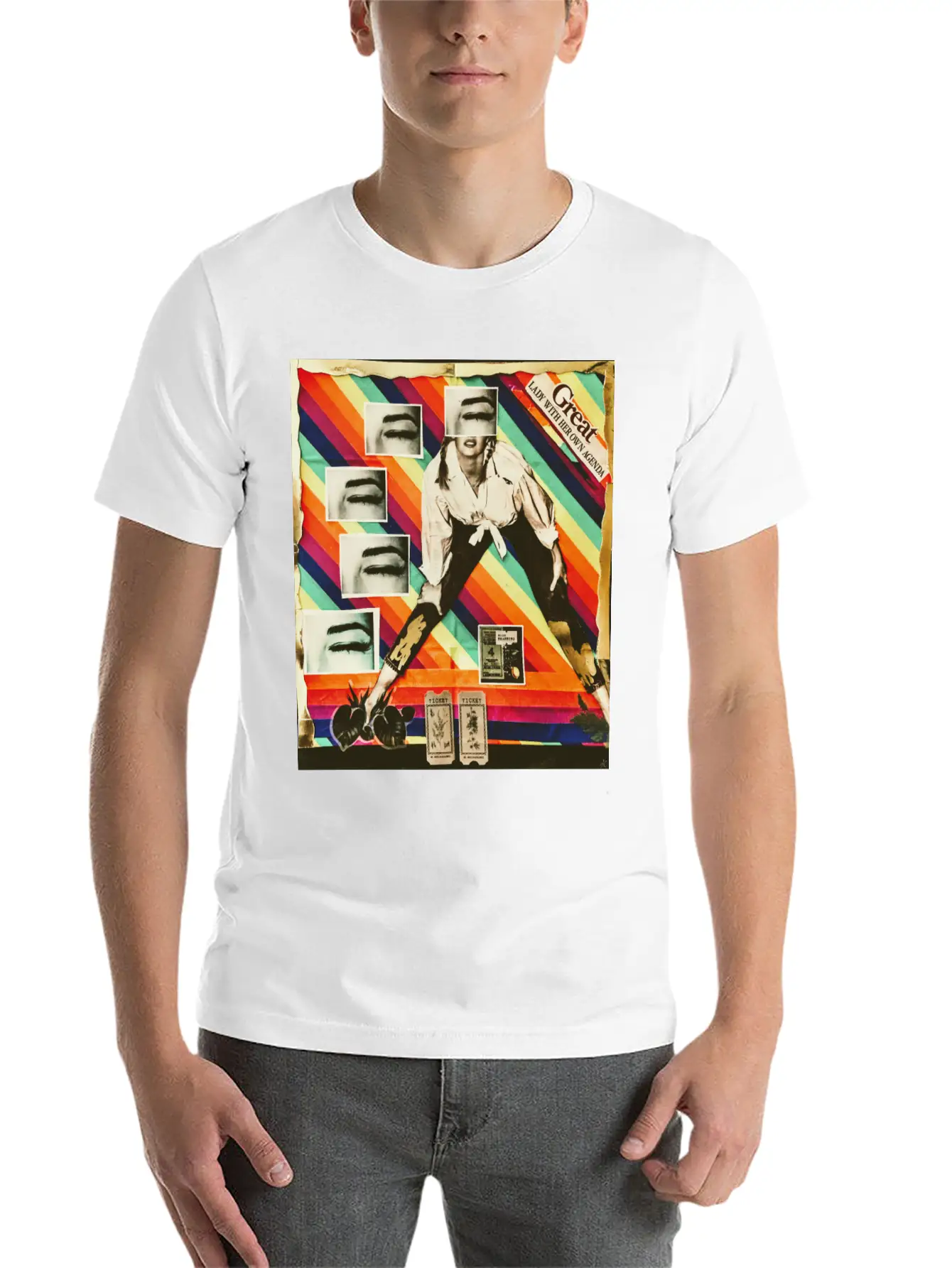 Great Lady With Her Own Agenda Timeless Short Sleeve Tee – Comfy And Minimalist Design