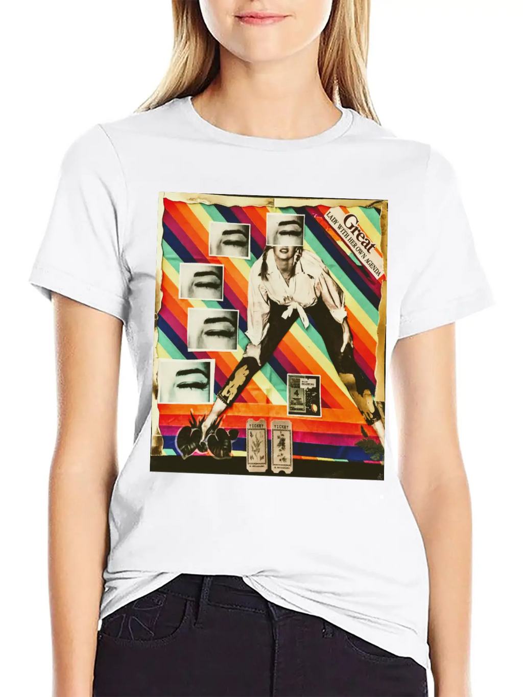 Great Lady With Her Own Agenda Timeless Short Sleeve Tee – Comfy And Minimalist Design