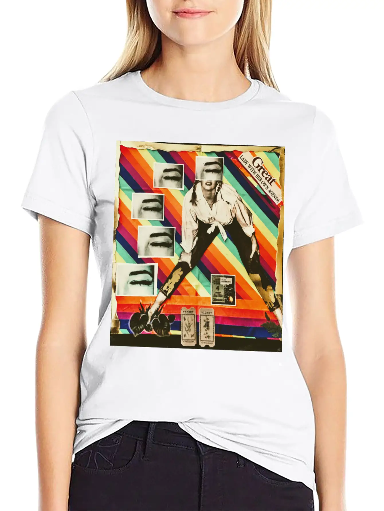 Great Lady With Her Own Agenda Timeless Short Sleeve Tee – Comfy And Minimalist Design