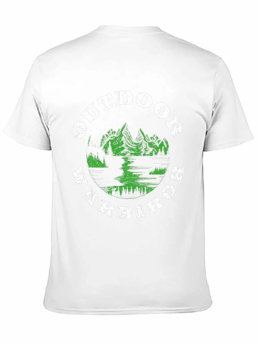 Great Nature Design Quote Outdoor Warrior Unisex Casual T-Shirt – Clean Design For Daily Comfort