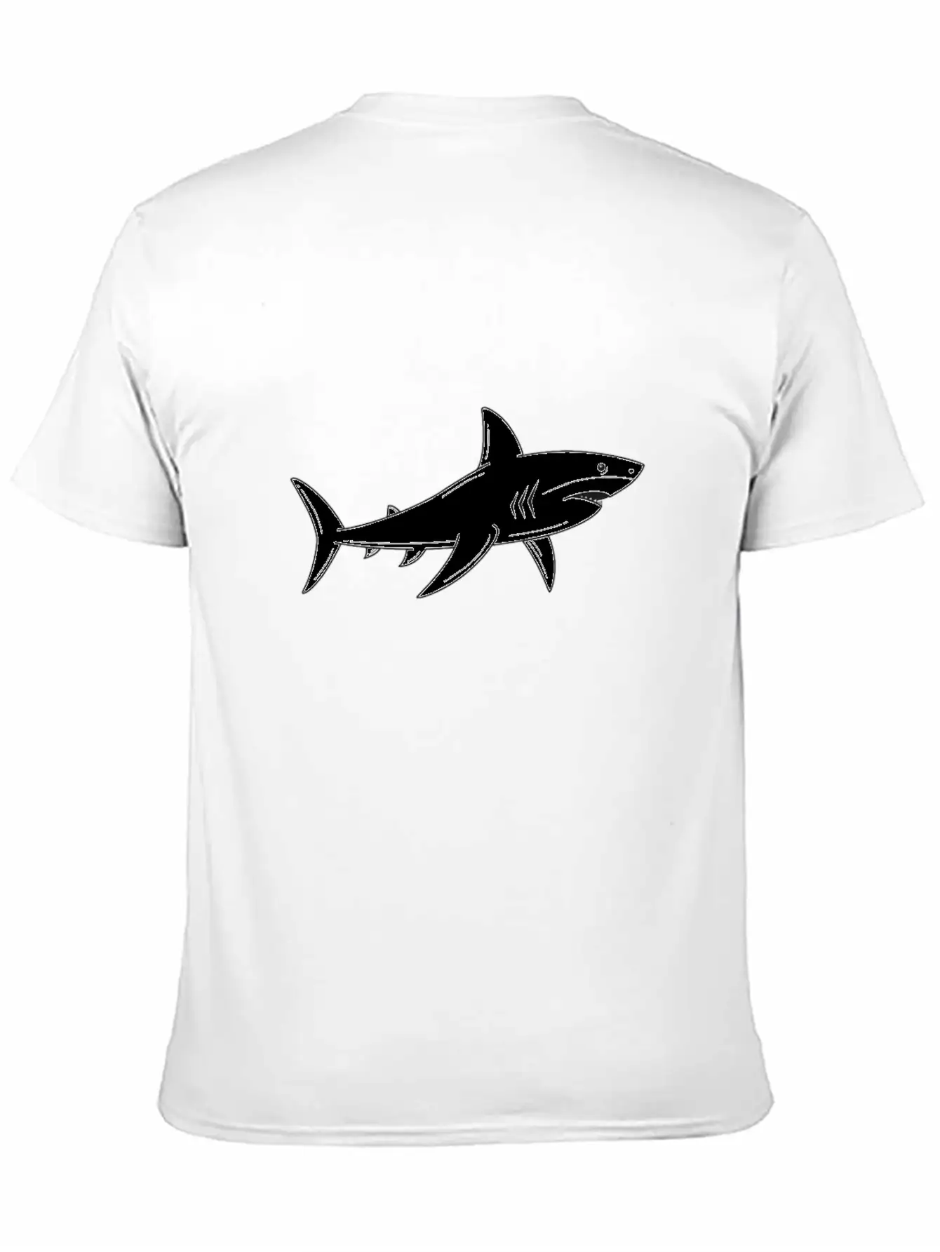 Great White Shark - Ocean Shark - Shark Lover Breathable Graphic T-Shirt – Perfect For Casual Days