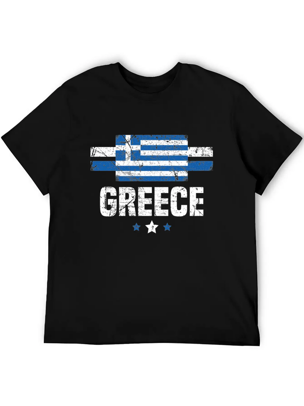 Greek Flag Greece Apparel Gift Relaxed Everyday Tee – Lightweight And Durable Cotton