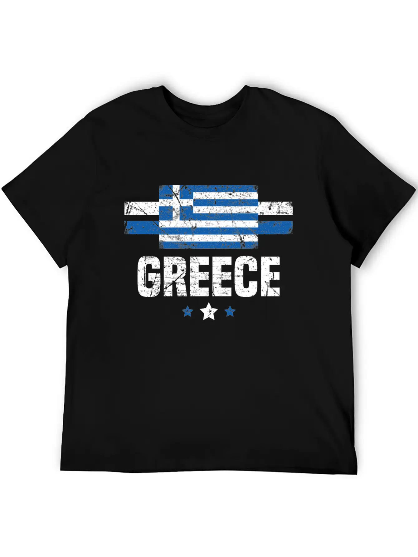 Greek Flag Greece Apparel Gift Relaxed Everyday Tee – Lightweight And Durable Cotton