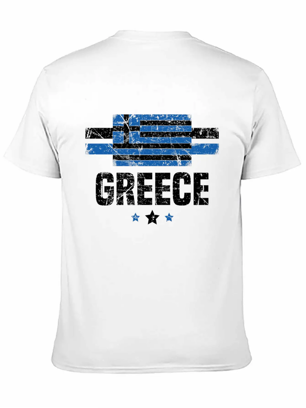 Greek Flag Greece Apparel Gift Relaxed Everyday Tee – Lightweight And Durable Cotton