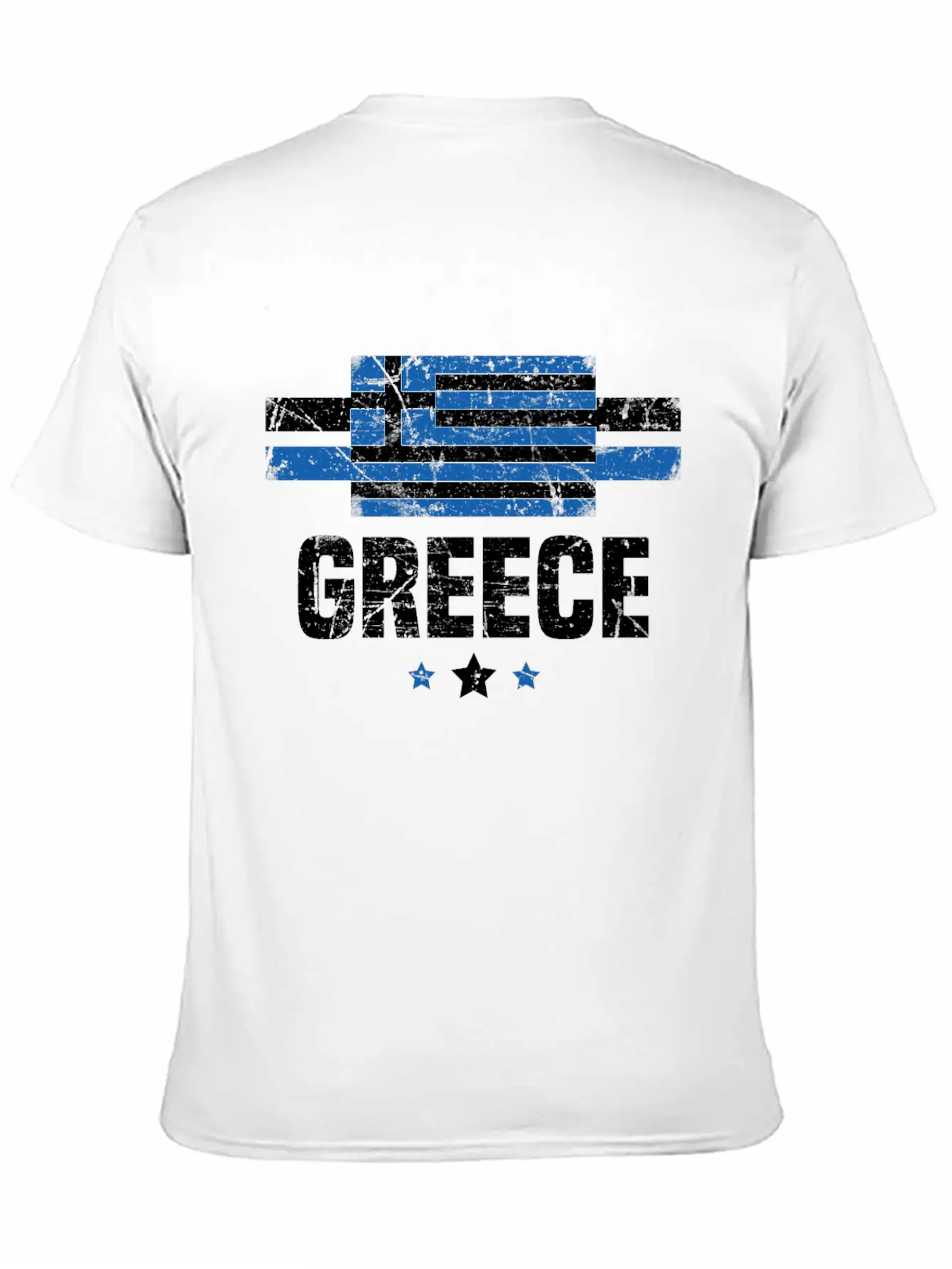 Greek Flag Greece Apparel Gift Relaxed Everyday Tee – Lightweight And Durable Cotton