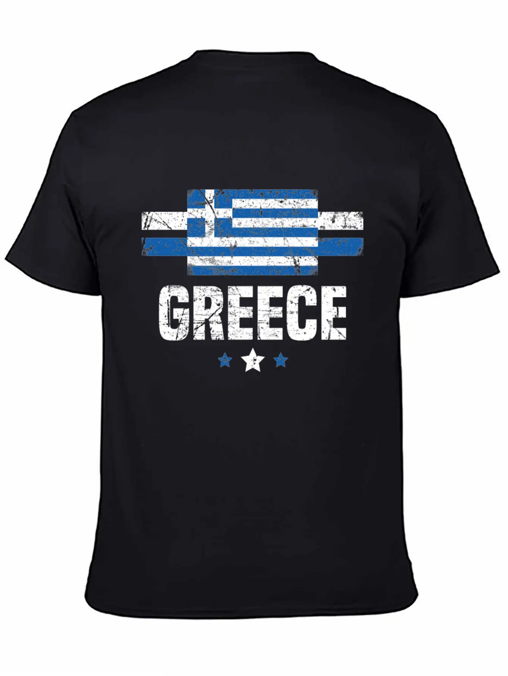 Greek Flag Greece Apparel Gift Relaxed Everyday Tee – Lightweight And Durable Cotton