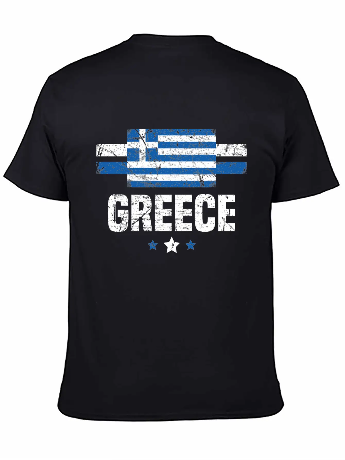 Greek Flag Greece Apparel Gift Relaxed Everyday Tee – Lightweight And Durable Cotton