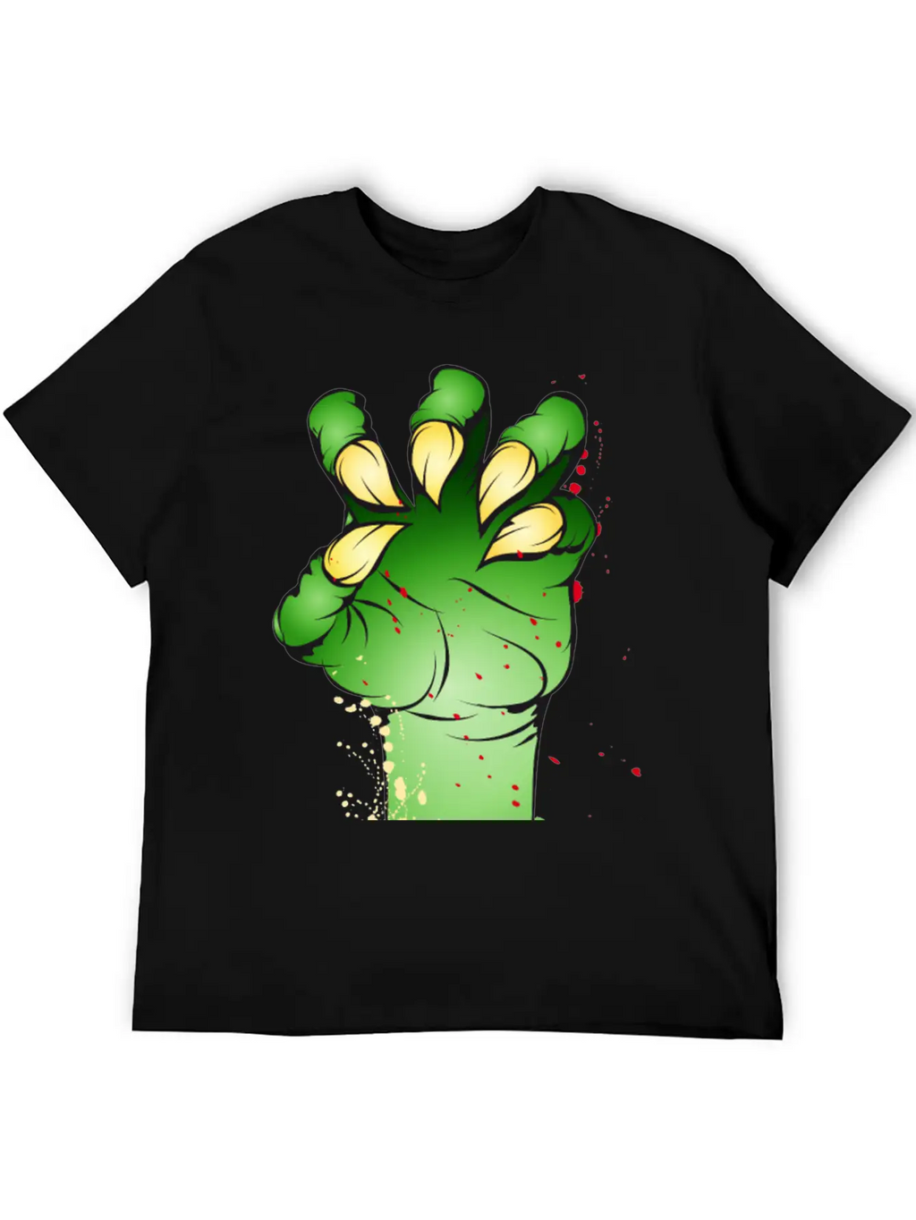 Green Monster Claw With Pointy Fingernails Classic Cotton Tee – Unisex Comfort For Any Season