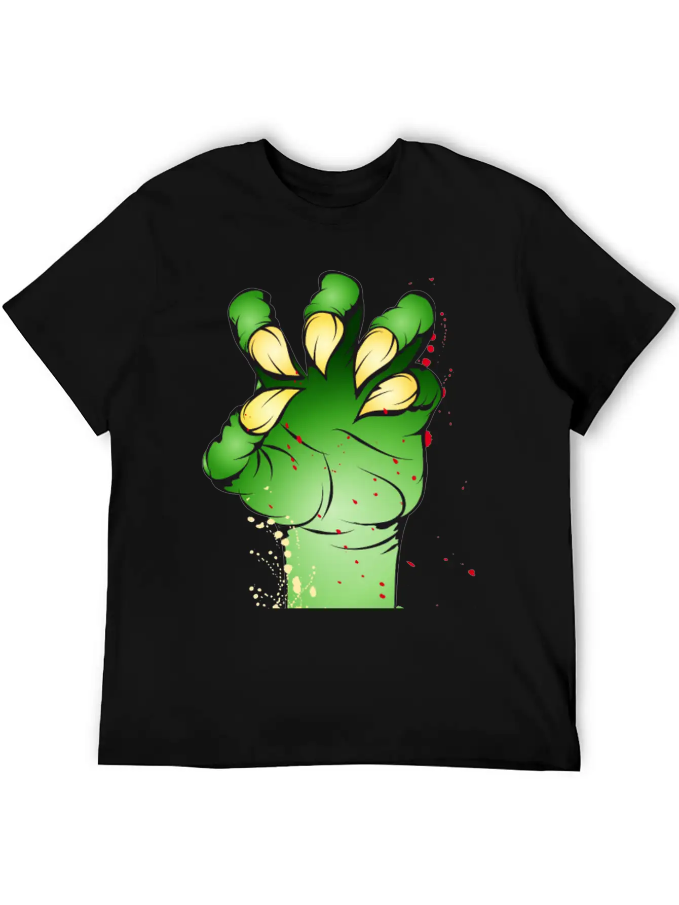 Green Monster Claw With Pointy Fingernails Classic Cotton Tee – Unisex Comfort For Any Season