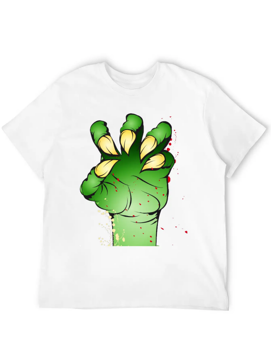 Green Monster Claw With Pointy Fingernails Classic Cotton Tee – Unisex Comfort For Any Season