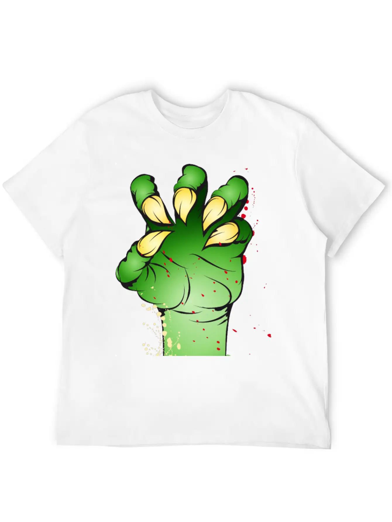 Green Monster Claw With Pointy Fingernails Classic Cotton Tee – Unisex Comfort For Any Season