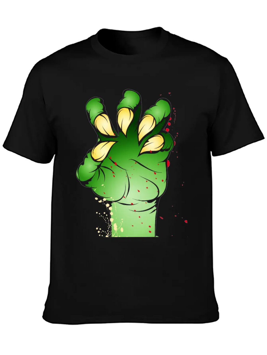 Green Monster Claw With Pointy Fingernails Classic Cotton Tee – Unisex Comfort For Any Season