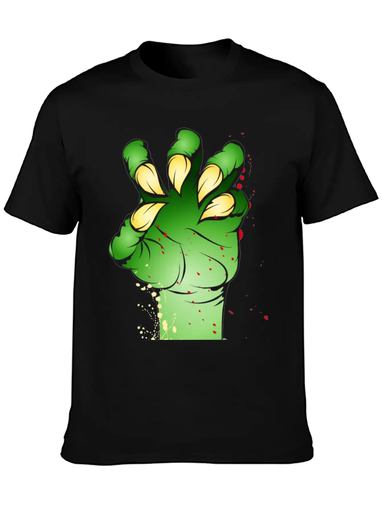 Green Monster Claw With Pointy Fingernails Classic Cotton Tee – Unisex Comfort For Any Season