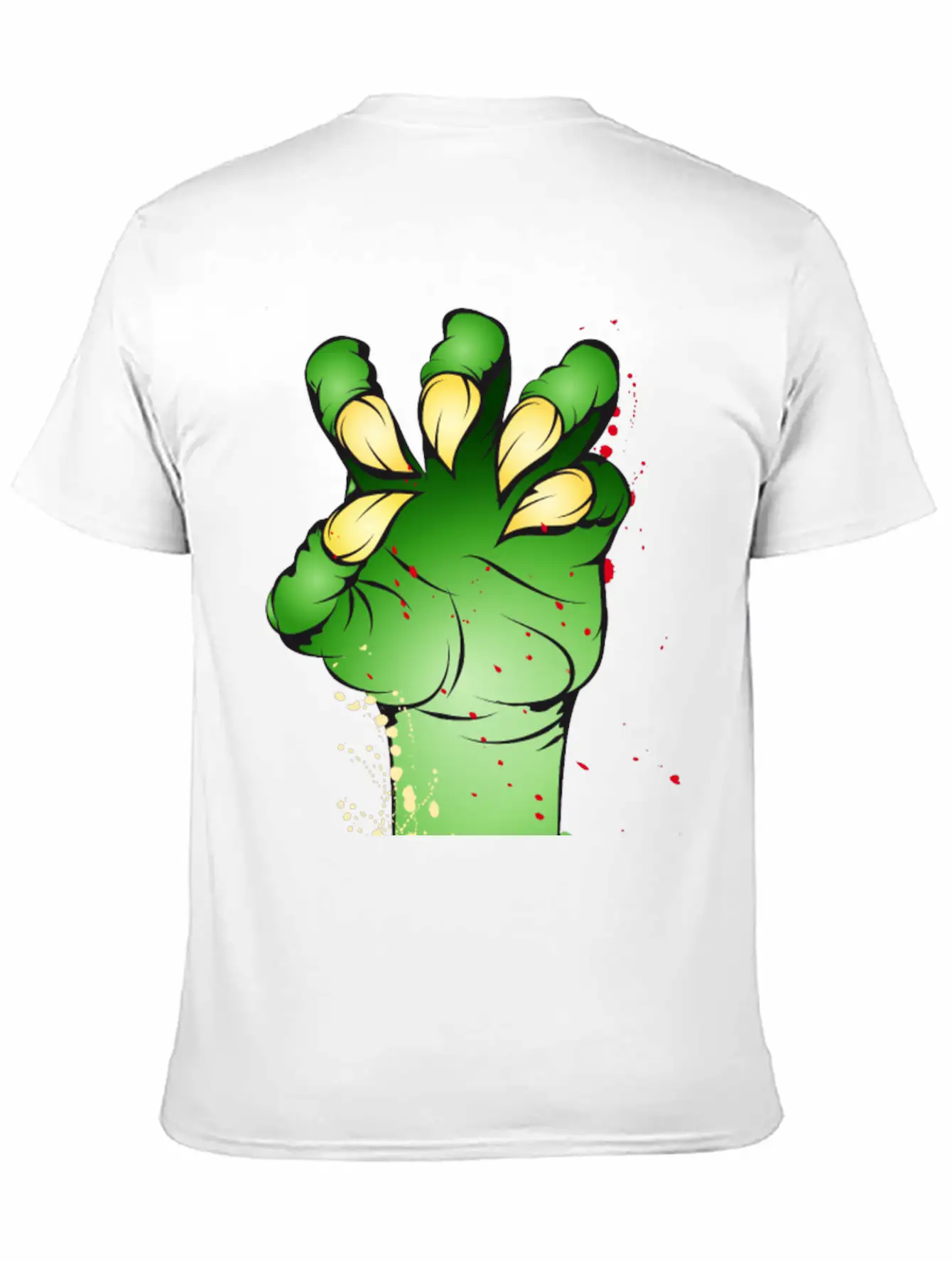 Green Monster Claw With Pointy Fingernails Classic Cotton Tee – Unisex Comfort For Any Season