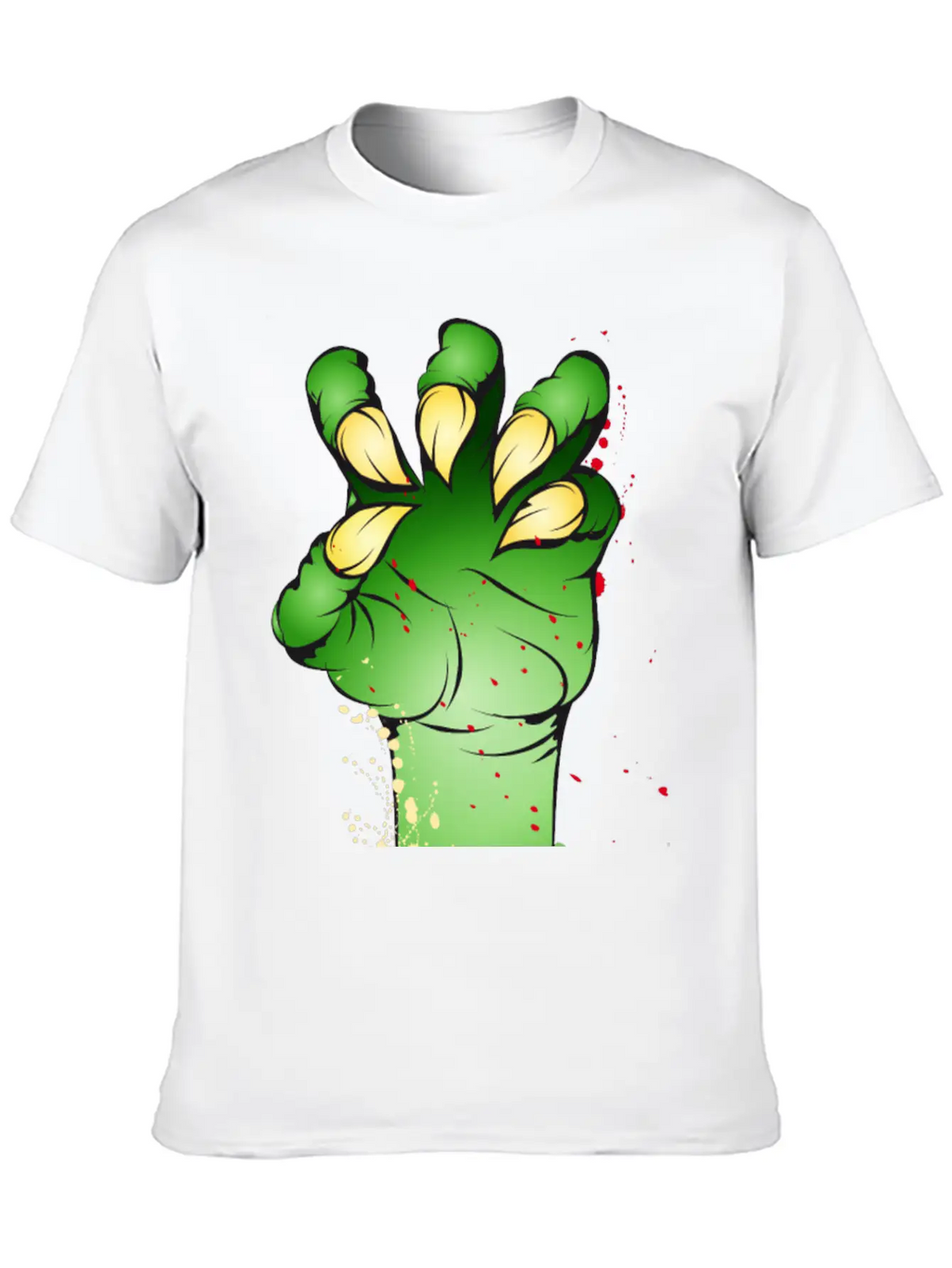 Green Monster Claw With Pointy Fingernails Classic Cotton Tee – Unisex Comfort For Any Season