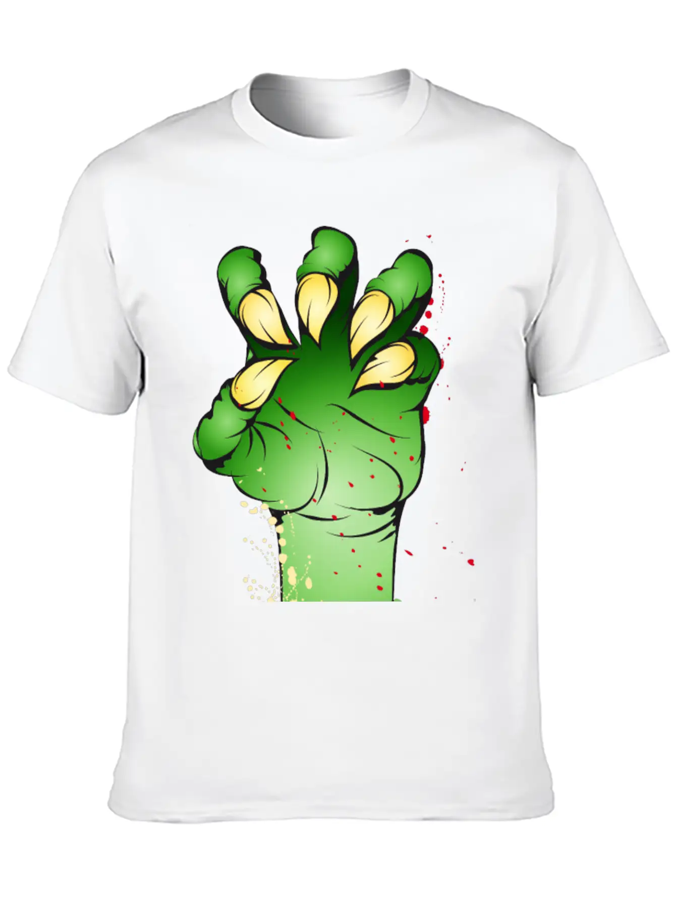 Green Monster Claw With Pointy Fingernails Classic Cotton Tee – Unisex Comfort For Any Season