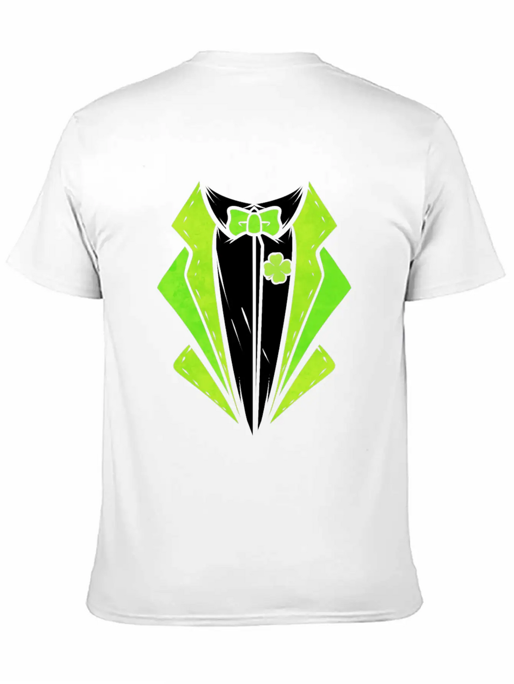 Green Outfit With Bow For St. Patricks Day Unisex Casual T-Shirt – Clean Design For Daily Comfort