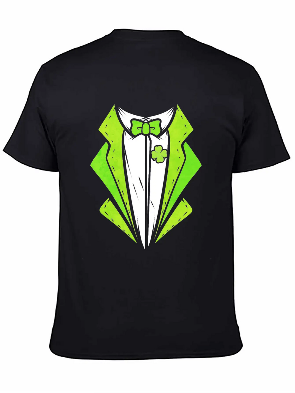 Green Outfit With Bow For St. Patricks Day Unisex Casual T-Shirt – Clean Design For Daily Comfort