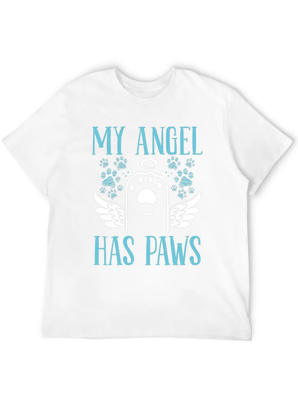 Grieving Dog Owner Dog Grief Pet Loss Remembrance Breathable Soft Cotton T-Shirt – Timeless Casual Look