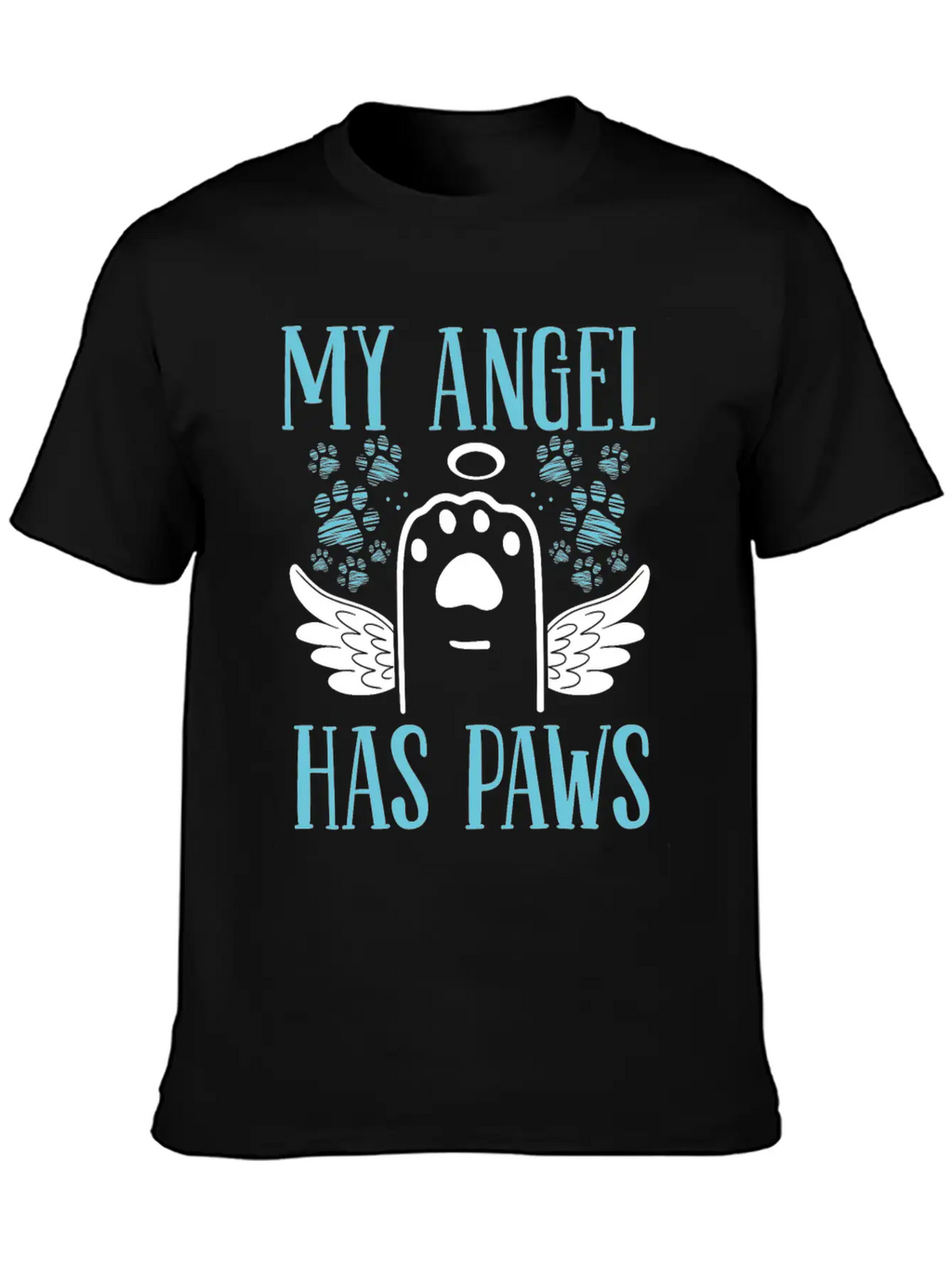 Grieving Dog Owner Dog Grief Pet Loss Remembrance Breathable Soft Cotton T-Shirt – Timeless Casual Look